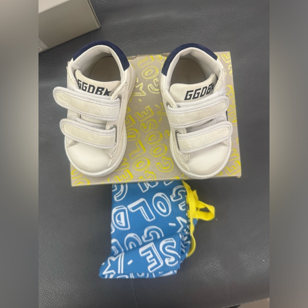 Golden goose baby sneakers size 19